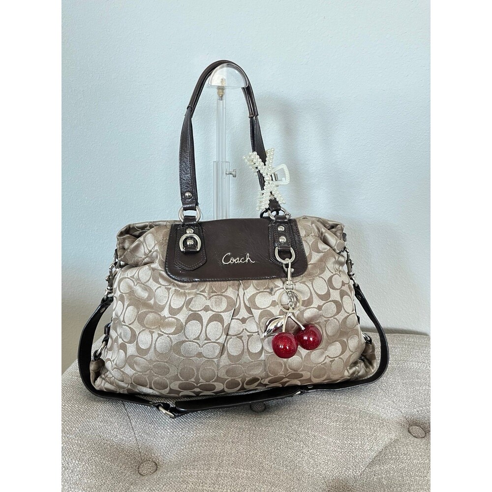 Coach Signature C Monogram Shoulder Bag